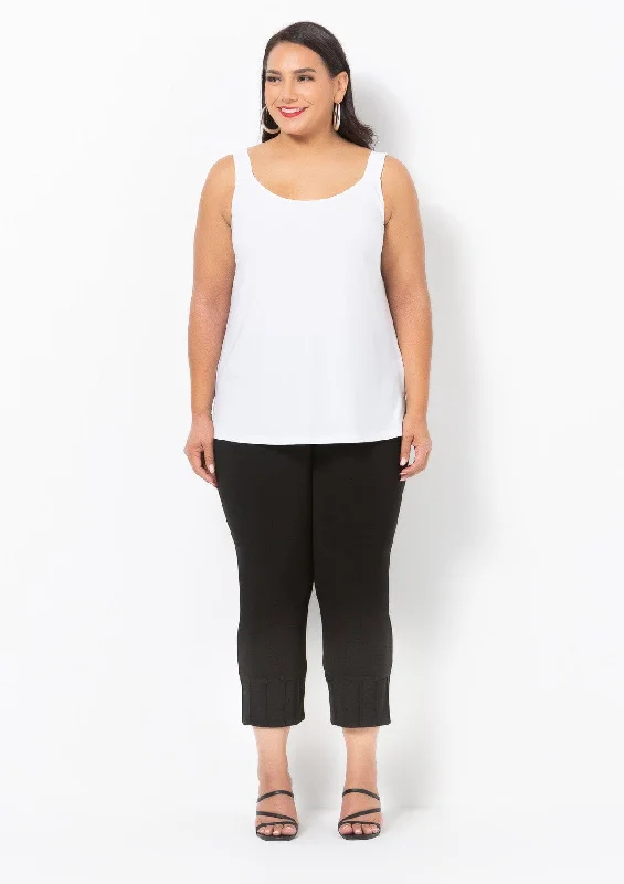 Jersey  Pintuck Pleat Pant