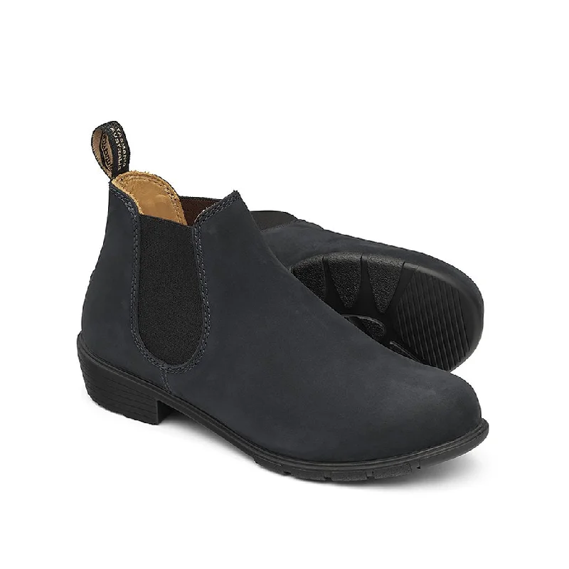 Blundstone 1977 - Women's Series Low Heel Black Nubuck