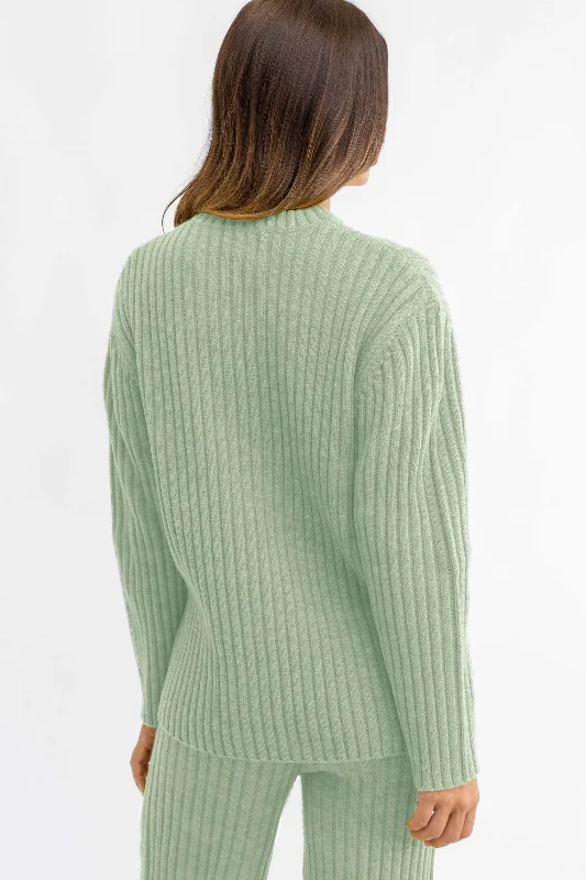 Daisy Knit Jumper Sage