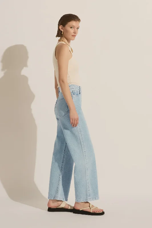 Ellie High Rise Wide Leg Jeans - Basis