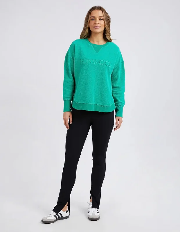 FOXWOOD COSY SIMPLIFIED CREW - Green