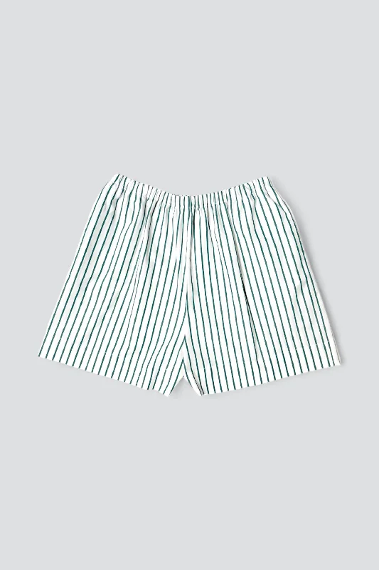 Green Stripe Boxer Short