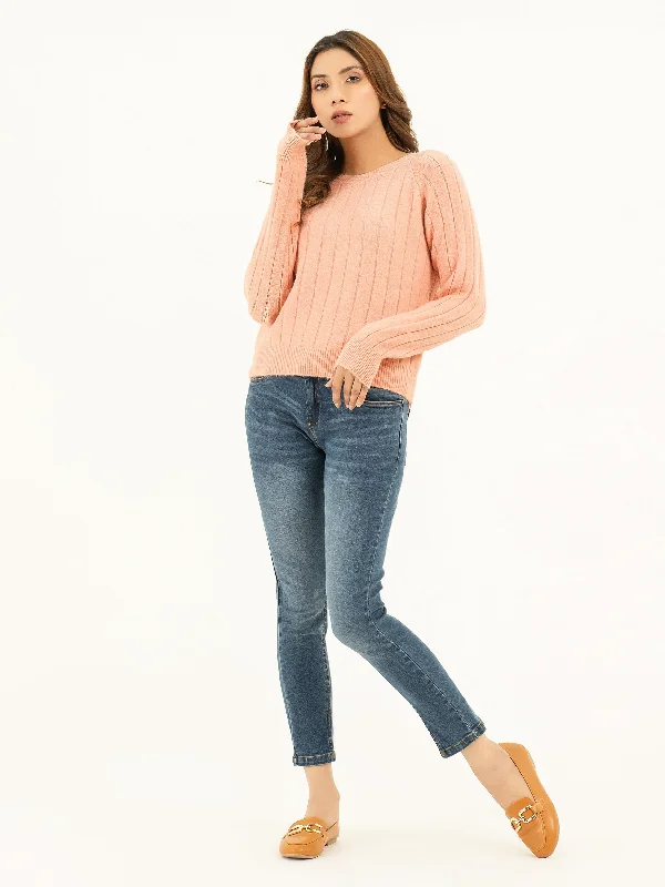 Ribbed Knit Sweater