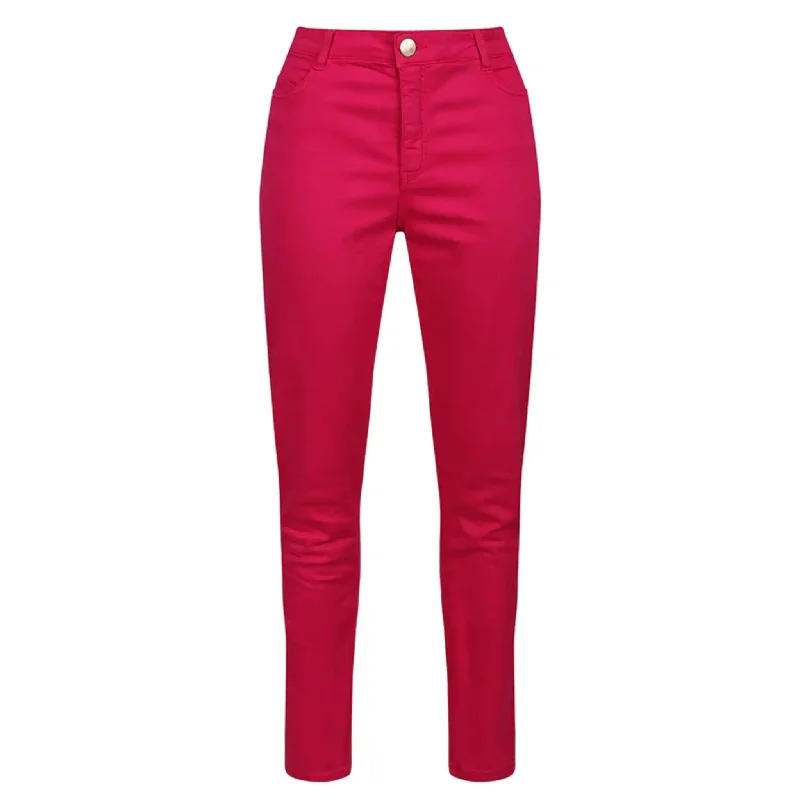 Icon Fuchsia High Waisted Jeans