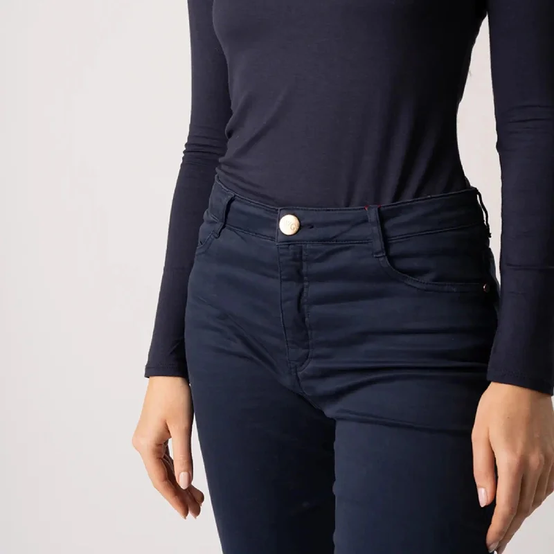 Icon Navy High Waisted Jeans