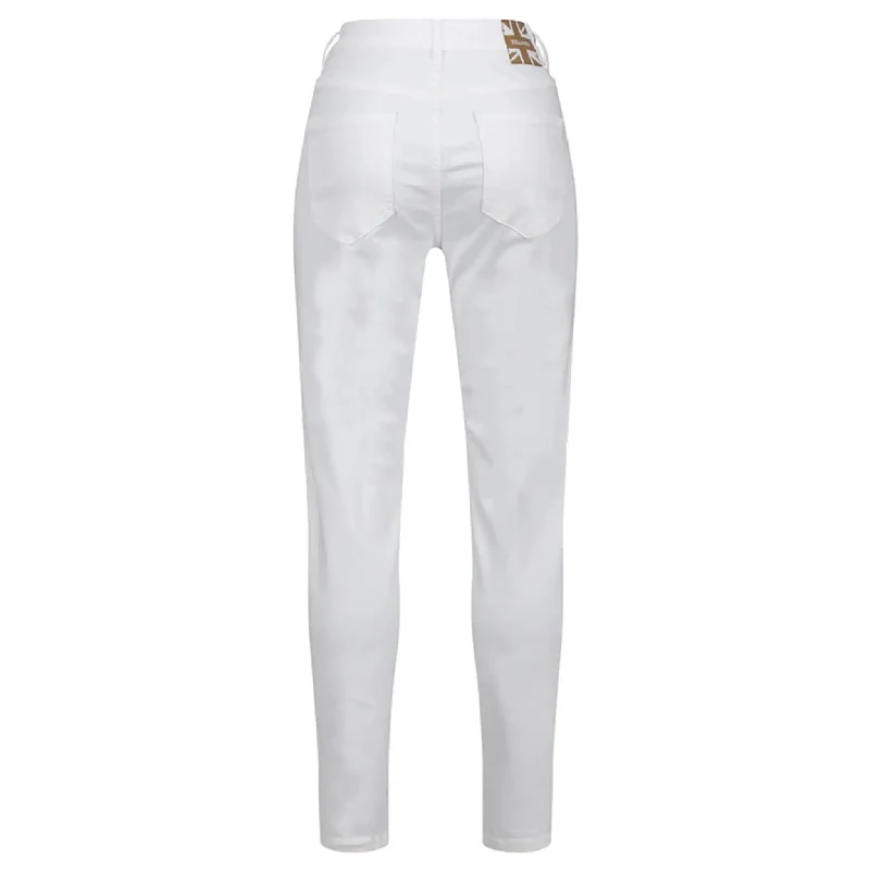 Icon White High Waisted Jeans