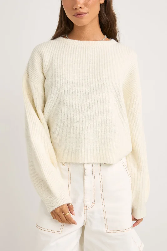 Noni Knit Jumper Ivory