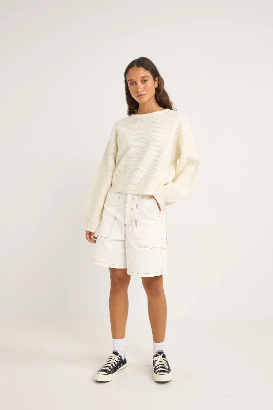 Noni Knit Jumper Ivory