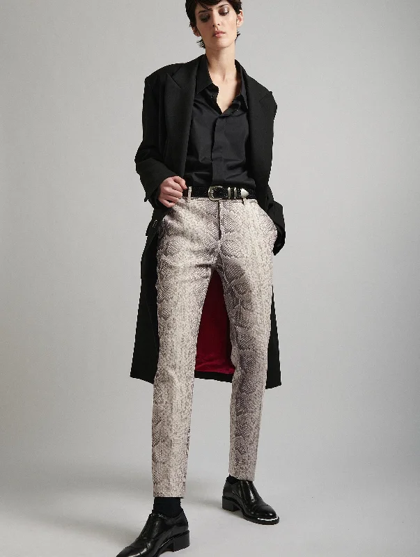 Python print crepe roxy trousers