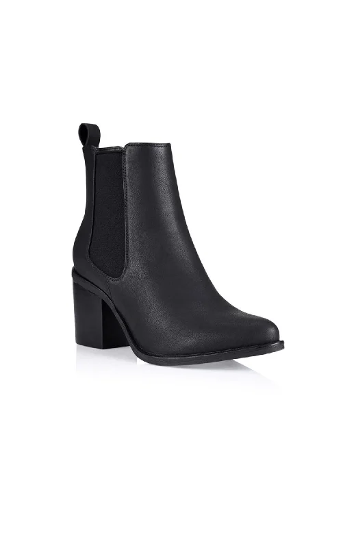 Samantha Chelsea Boot Black Softee