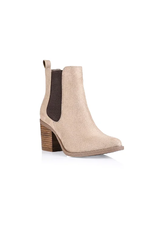 Samantha Chelsea Boot Taupe