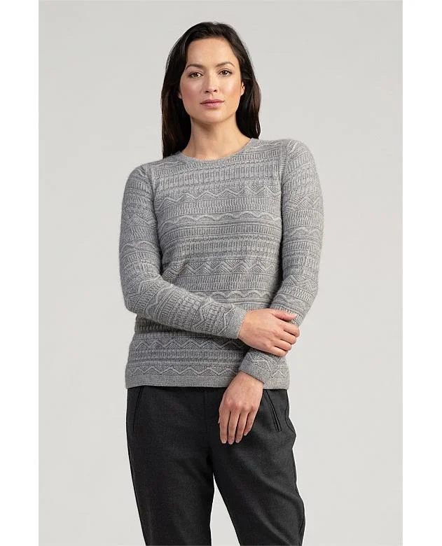 Womens Peak Crop Sweater