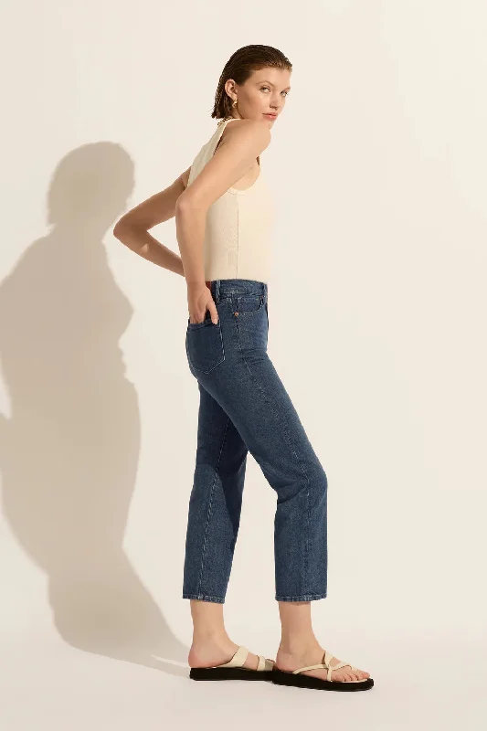 Zoe High Rise Straight Leg Jeans -  Stories