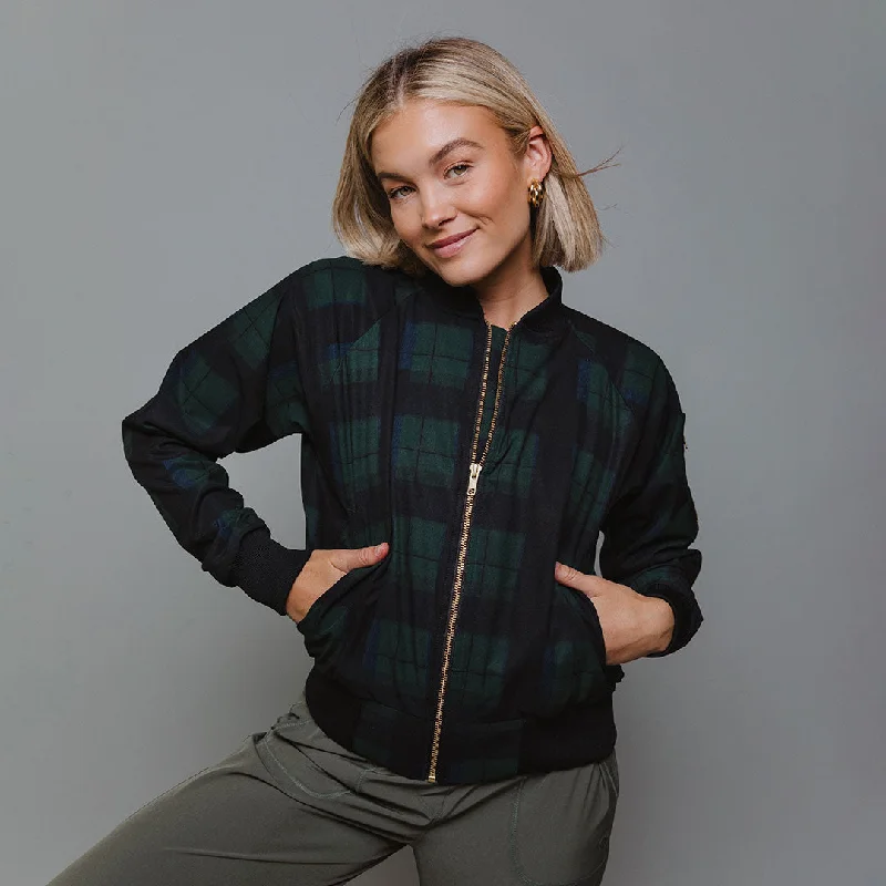 Mistletoe Bomber Jacket