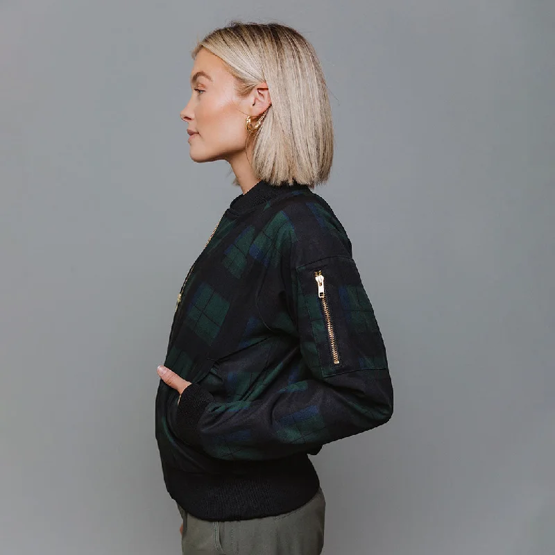 Mistletoe Bomber Jacket