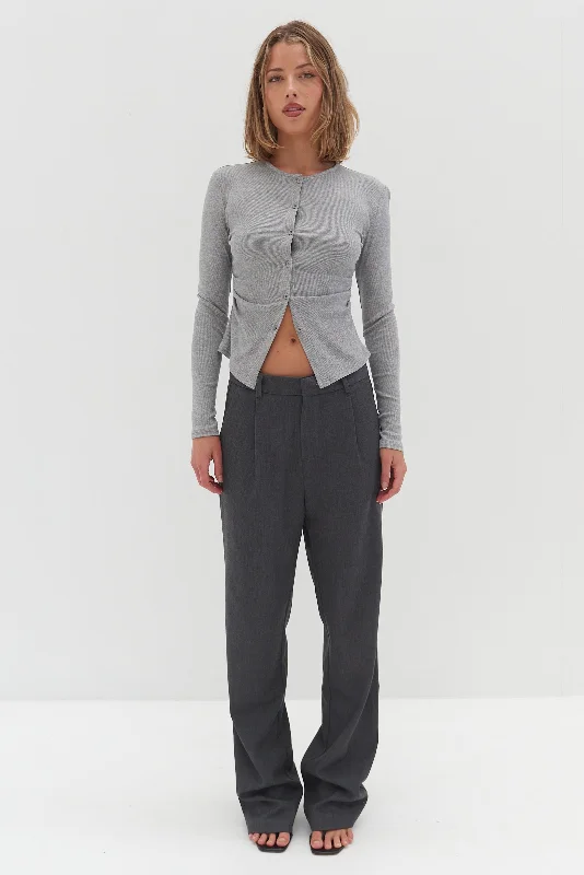 Hallie Top - Grey