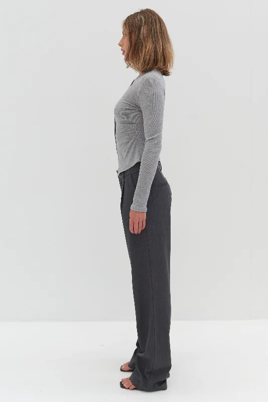 Hallie Top - Grey