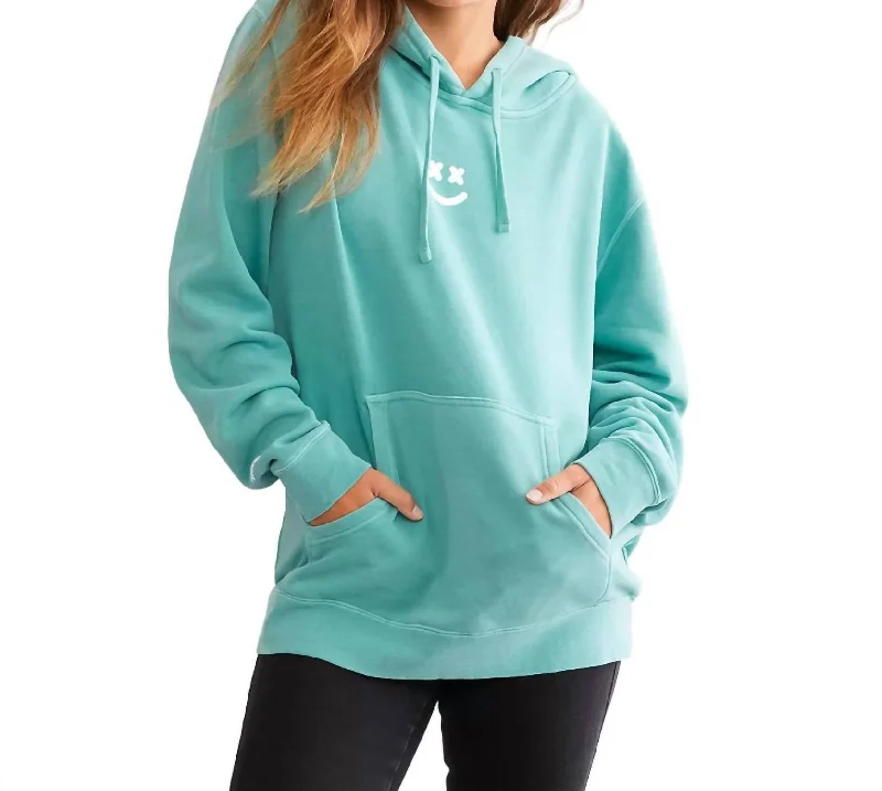 Need Another Drink Hooded Sweatshirt In Teal