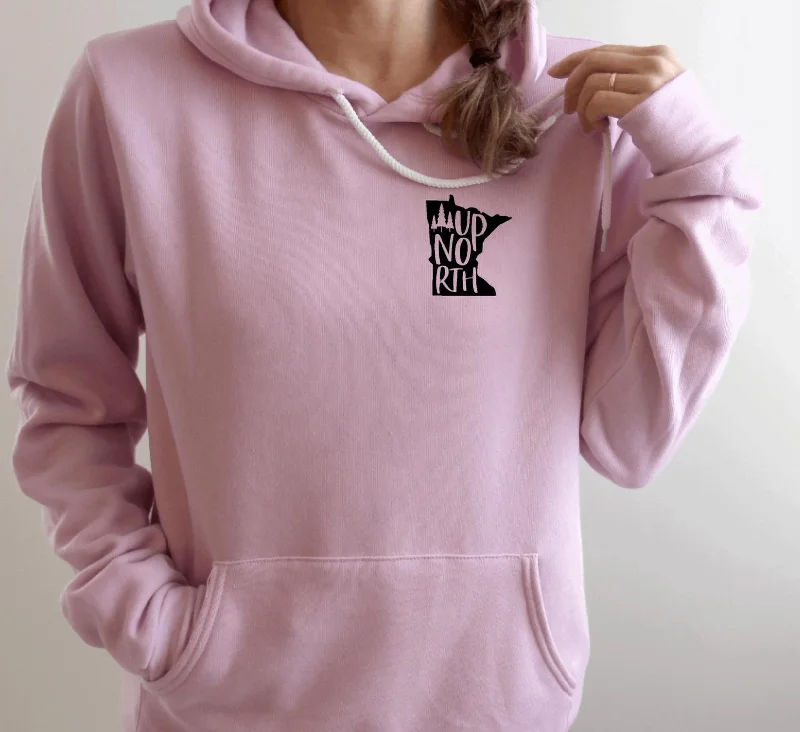 Women's Up North Hoodie In Lilac