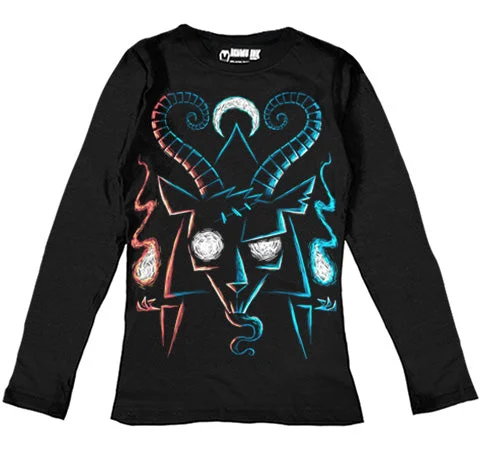 Baphomet's Curse Women Long Sleeve Tshirt