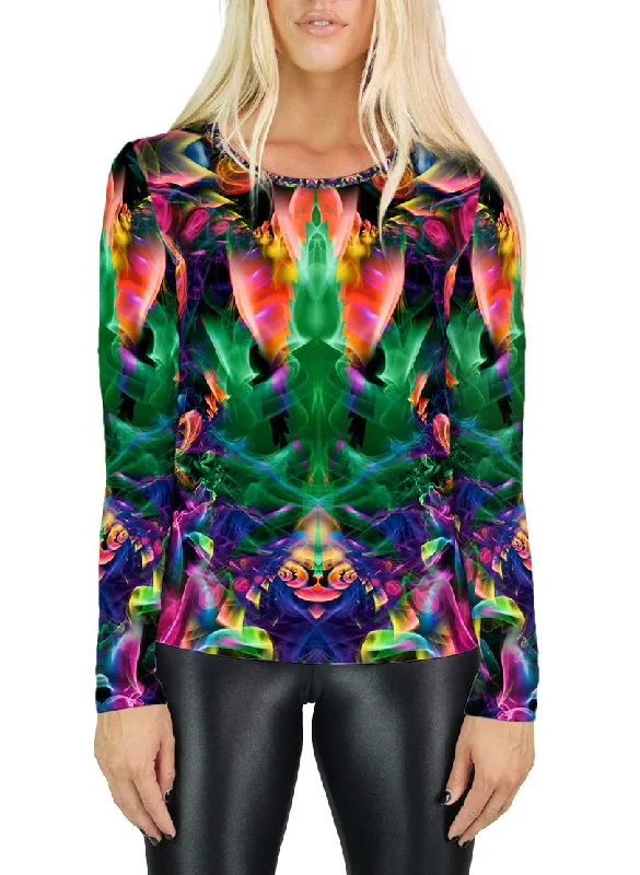 GANGELIC WOMENS LONG SLEEVE T-SHIRT