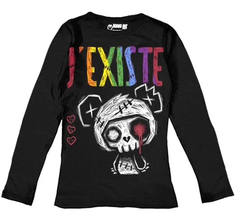 J'Existe: Pride Women Long Sleeve Tshirt