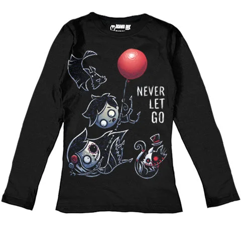 Never Let Go Women Long Sleeve Tshirt