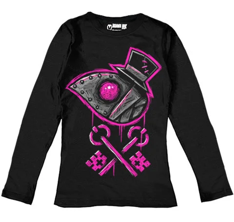 Plague Seeker: Unlocked Women Long Sleeve Tshirt