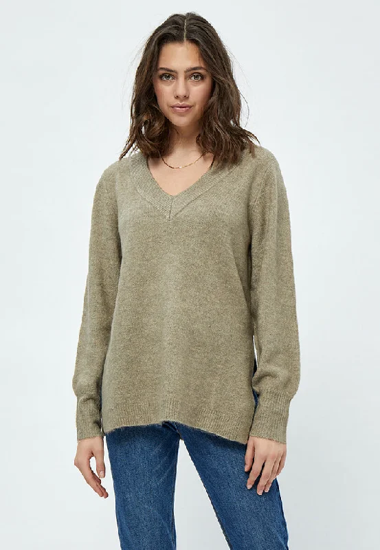 Aliah Pullover - Winter Twig Sand Melange