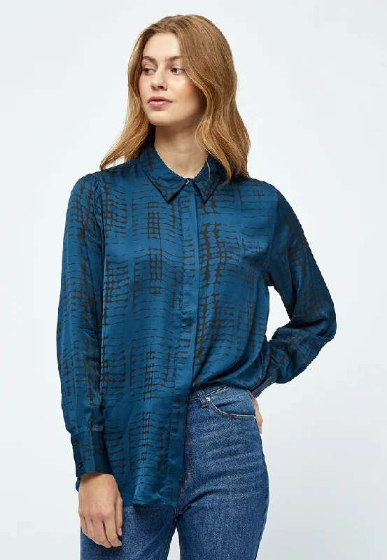 Diona Shirt - Black Print