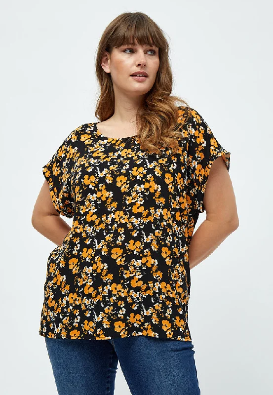 Fanny Malucca Blouse Curve - Black Print