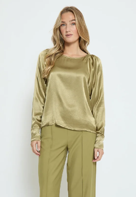 Olanna Blouse - Ecru Olive