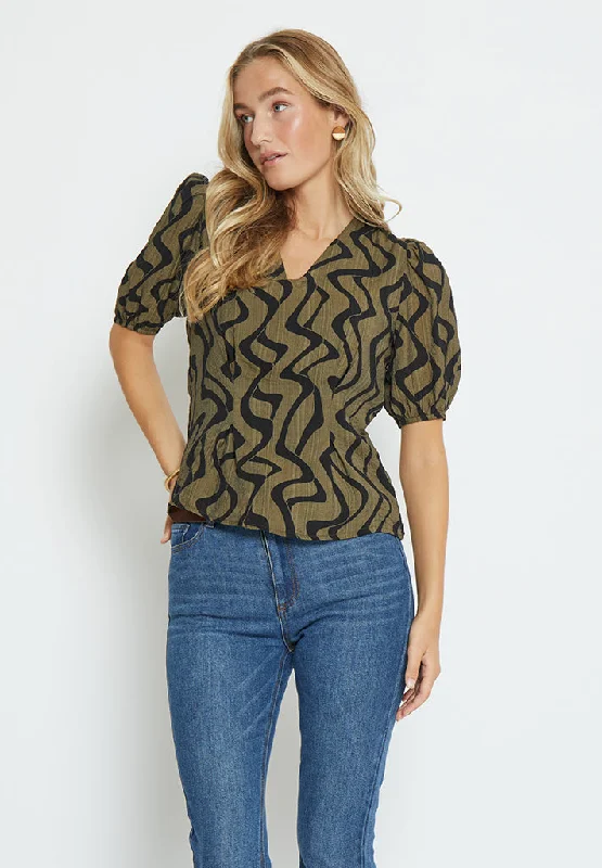 Oline Blouse - Capers