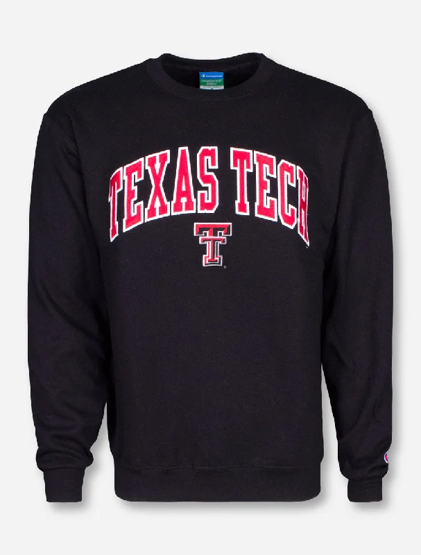 Tackle Twill Texas Tech Arch Over Double T Sweatshirt