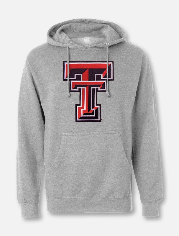 Texas Tech ""Double T Midweight"" Twill Pullover Hood