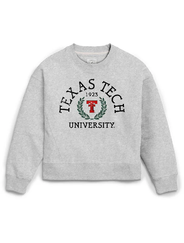 Texas Tech ""Fresh Laurels"" WOMEN'S Boxy Crewneck Sweatshirt