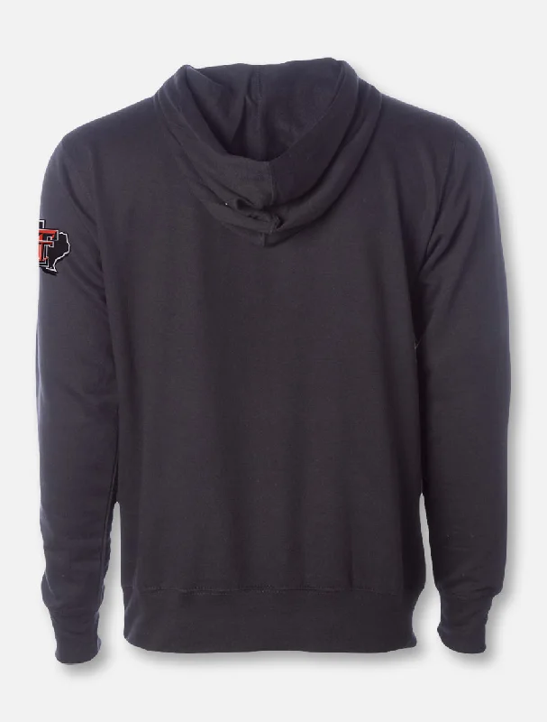 Texas Tech ""Midweight Raider Red"" Twill Hood with Pride Sleeve Print