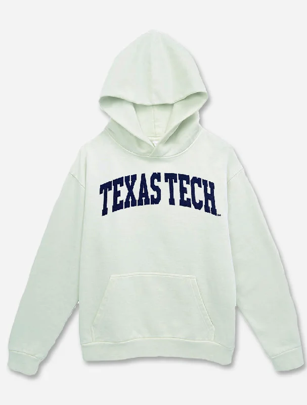 Texas Tech Red Raiders ""Classic Twill Arch "" Comfy Hooded Sweatshirt