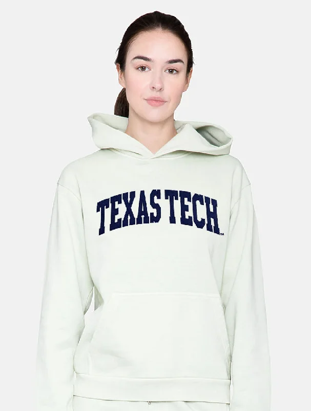 Texas Tech Red Raiders ""Classic Twill Arch "" Comfy Hooded Sweatshirt