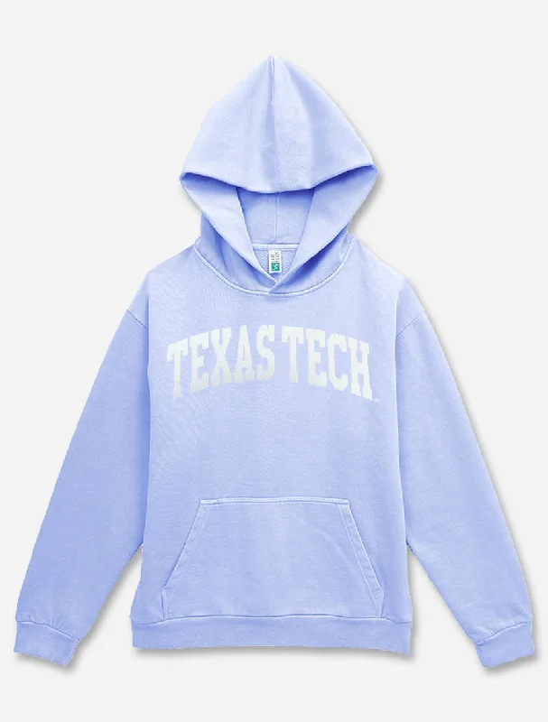 Texas Tech Red Raiders ""Classic Twill Arch "" Comfy Hooded Sweatshirt