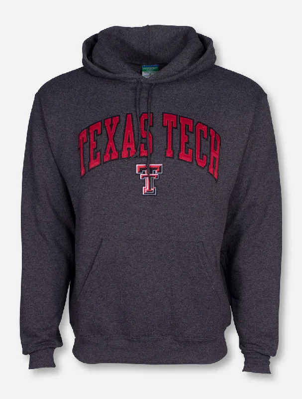 Texas Tech Tackle Twill Arch Hoodie