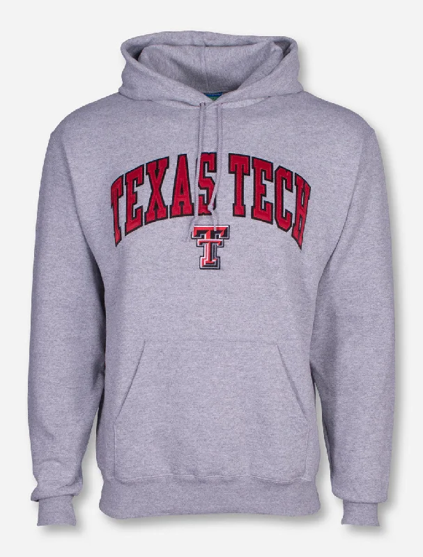 Texas Tech Tackle Twill Arch Hoodie