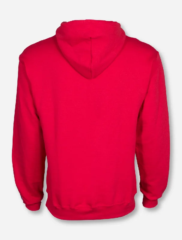 Texas Tech Tackle Twill Arch Hoodie