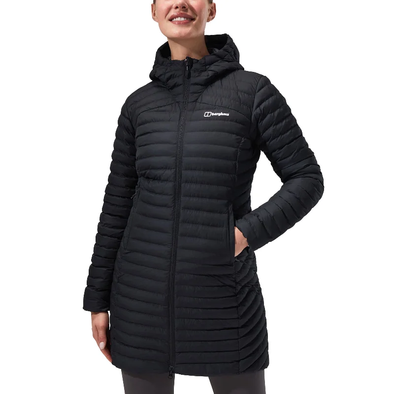 Berghaus Womens Nula Micro Long Padded Hooded Jacket