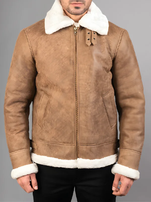 XS / Distressed Brown-White Fur