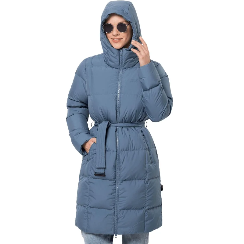 Jack Wolfskin Womens Frozen Lake Windproof Water Repellent Coat