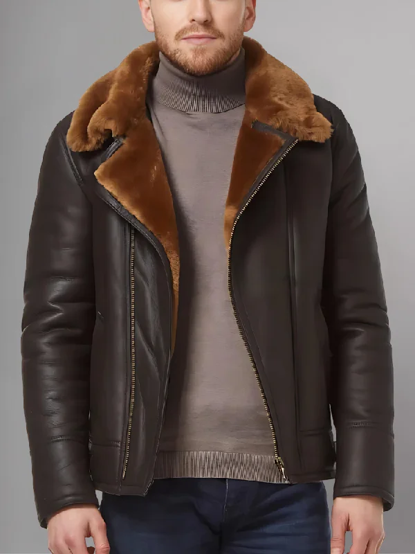 XS / Brown-Ginger Shearling