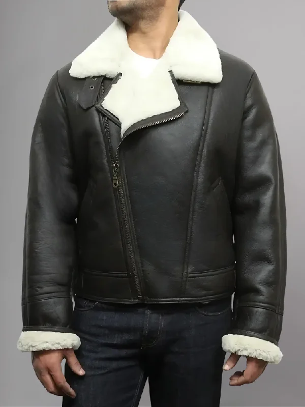 XS / Black-White Shearling