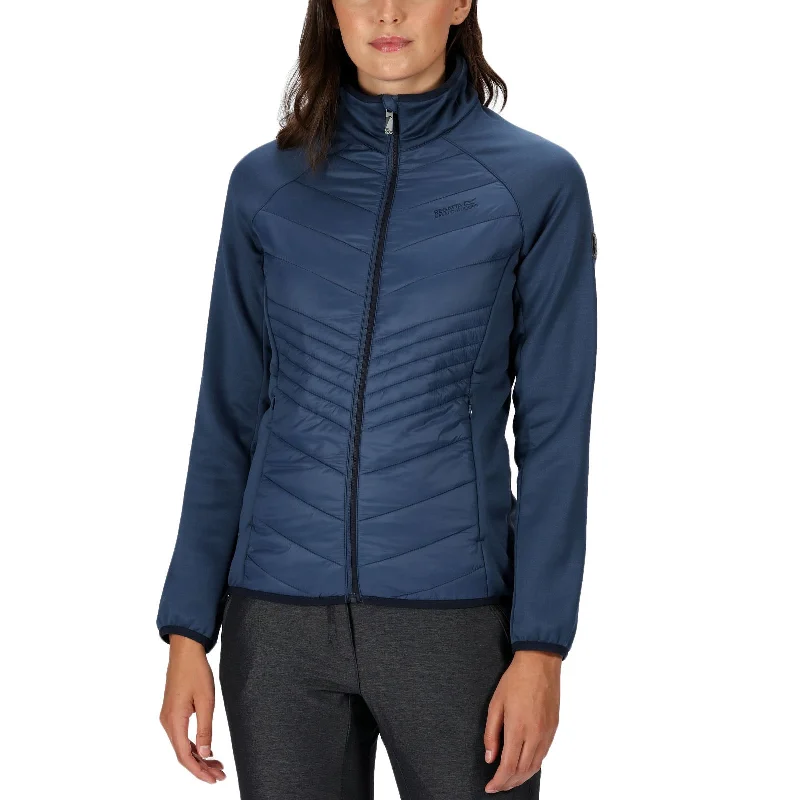 Regatta Womens Clumber Hybrid Insulated Walking Jacket - Denim