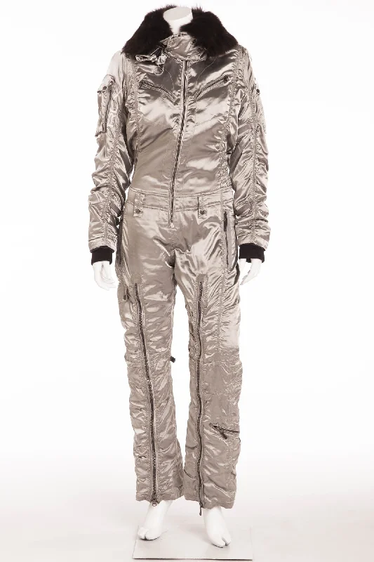 RLX - Silver Ski Jumpsuit - M